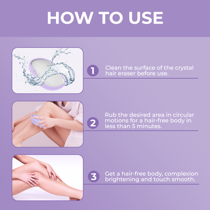 Barelume Crystal™ Hair Removal Pain Free Smooth Skin